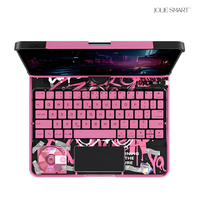 Transparent iPad Keyboard - Jolie & Smart